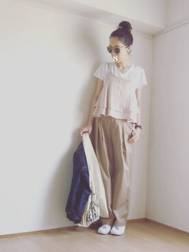 S *•.●❃さん（レディース・167cm）の春コーディネート