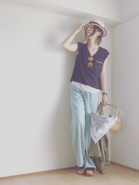 S *•.●❃さん（レディース・167cm）の春コーディネート