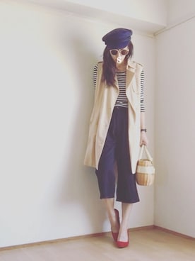 S *•.●❃さん（レディース・167cm）の春コーディネート