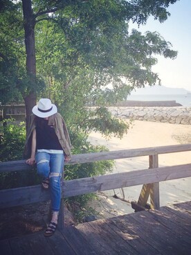 S *•.●❃さん（レディース・167cm）の夏コーディネート