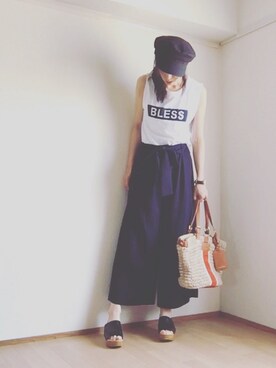 S *•.●❃さん（レディース・167cm）の夏コーディネート