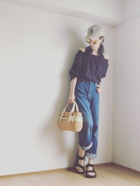 S *•.●❃さん(レディース・167cm)の夏コーディネート