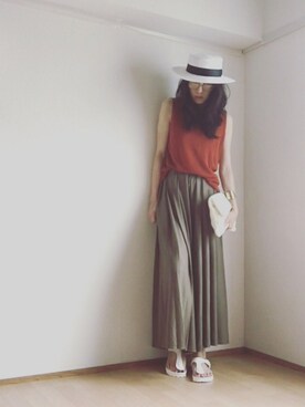 S *•.●❃さん（レディース・167cm）の夏コーディネート