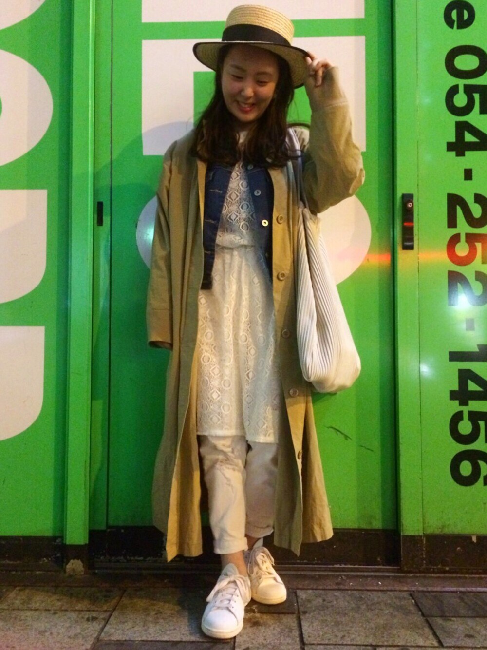 kaoriさんの「★2016年春夏モデル★オリジナルス　スタンスミス　[STAN SMITH]（adidas）」を使ったコーディネート