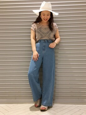 kaoriさん（レディース・154cm）の春コーディネート