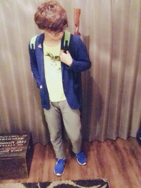 「rovtski」｜「アイテム（その他シューズ）」を使った、▶︎Celes   of...さん（メンズ・171cm）の春コーディネート