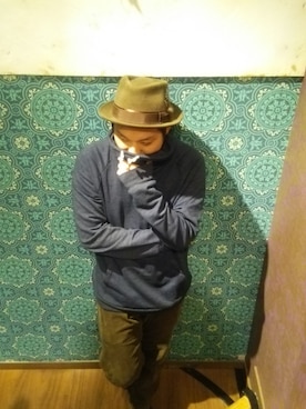 「QUENCHLOUD（クエンチラウド）のアイテム（ブーツ）」を使った、mozさん（メンズ・173cm）の秋コーディネート