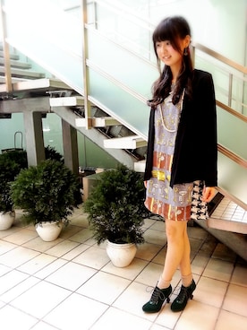 「doll up oops」｜chiiiiiさん（レディース・163cm）の秋コーディネート