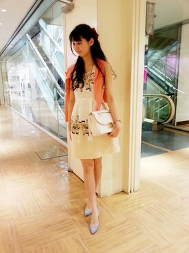「オリジナル」｜「アイテム（ワンピース/ドレス）」を使った、chiiiiiさん（レディース・160cm）の冬コーディネート
