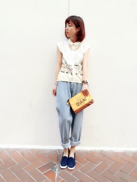 chiiiiiさん（レディース・161cm）の春コーディネート