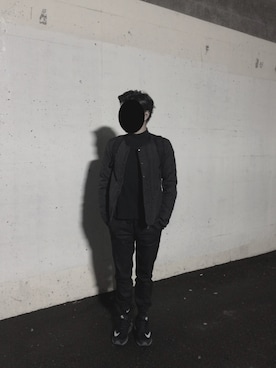 「COMME CA ISM（コムサイズム）のアイテム（ブルゾン）」を使った、SohmA.Kさん（メンズ・165cm）の秋コーディネート