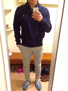 Newoneさん（メンズ・171cm）の冬コーディネート