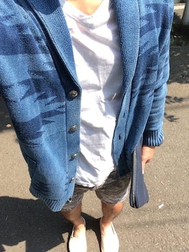 カーディガン ボレロを使った ガラパン のメンズ人気ファッションコーディネート Wear