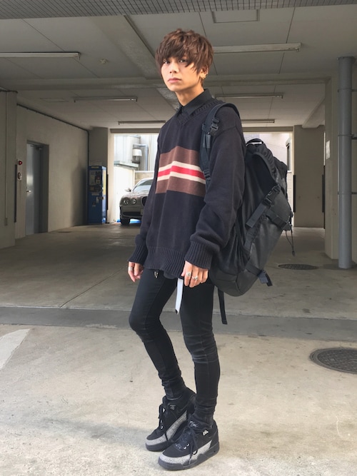 れい なかやま Abercrombie Fitchのニット セーターを使ったコーディネート Wear