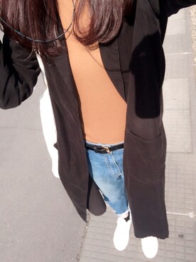 「Daniel Wellington」｜カナコ。さん（レディース・166cm）の冬コーディネート