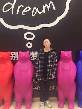 「PUBLISH（パブリッシュ）のアイテム」を使った、蘑菇仔DDさん（メンズ・165cm）の秋コーディネート