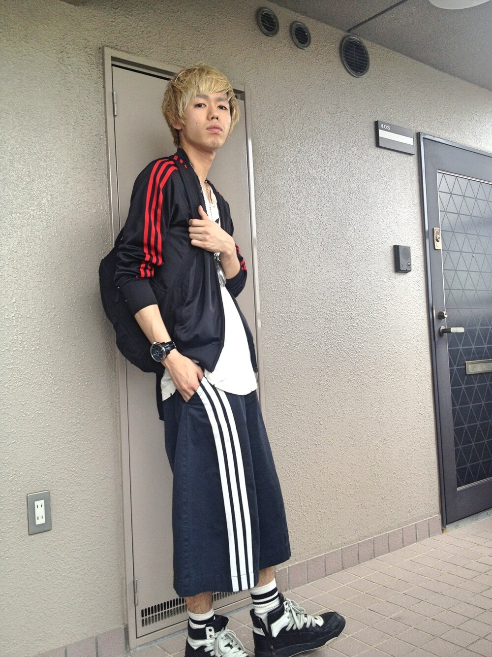 n'｜adidasのジャージを使ったコーディネート - WEAR
