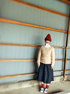 hanaさん（レディース・154cm）の秋コーディネート