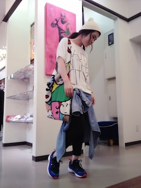 「ハラチライト」｜○△□まなみ□△○さん（レディース・157cm）の秋コーディネート