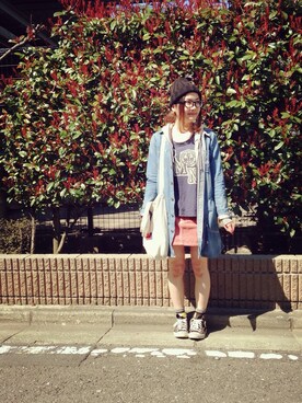 NAHOさん（レディース・162cm）の春コーディネート