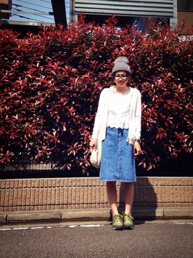 NAHOさん（レディース・162cm）の春コーディネート