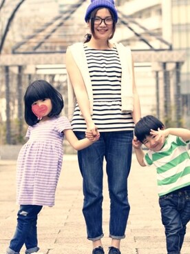 NAHOさん（レディース・162cm）の春コーディネート