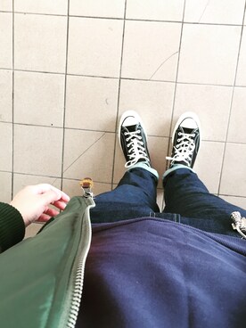 「TEDMAN（テッドマン）のアイテム」を使った、bingさん（メンズ・180cm）の秋コーディネート