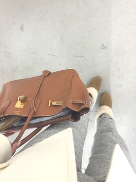 「UGG（アグ）のアイテム（ブーティ）」を使った、Masami Kanekoさん（レディース・160cm）の春コーディネート