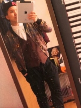「TOPMAN（トップマン）のアイテム（帽子）」を使った、BOY-ボイ-☺︎さん（メンズ・153cm）の春コーディネート