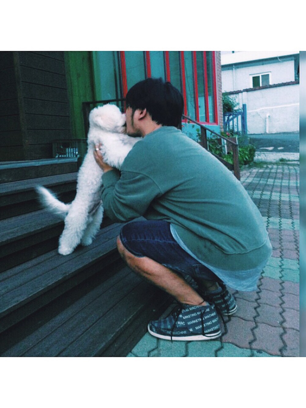「visvim、COMME des GARCONS、H&M」｜「H&Mのアイテム（スウェット、その他）」を使った、fragmentさん（メンズ・178cm）の秋コーディネートの1枚目の写真