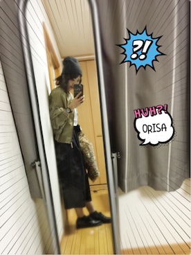 「定番」｜「アイテム（サロペット/オーバーオール）」を使った、Orisattiさん（レディース・160cm）の秋コーディネート