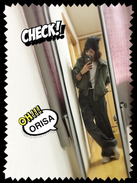 「親父」｜Orisattiさん（レディース・160cm）の秋コーディネート