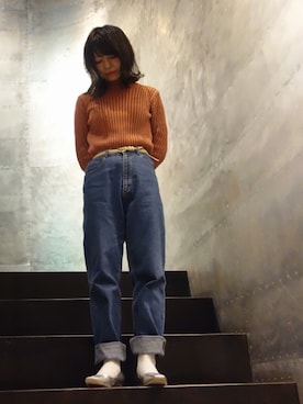 HARUKAさん(レディース・150cm)の冬コーディネート