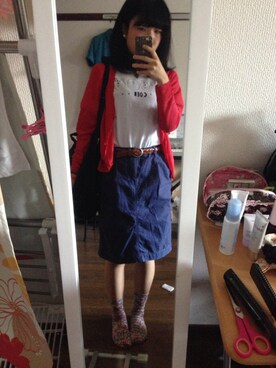 michiさん（レディース・150cm）の春コーディネート