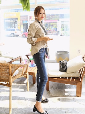 「 きれいめカジュアル」｜DAILYABOUTさん（レディース・164cm）の秋コーディネート
