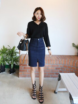 「Dailyabout（デイリーアバウト）のアイテム」を使った、DAILYABOUTさん（レディース・164cm）の秋コーディネート