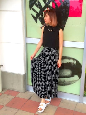 「#レース」｜た ぴ さん（レディース・166cm）の夏コーディネート