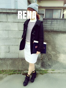 renaさん(レディース・163cm)の冬コーディネート