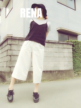 ｒｅｎａさん（レディース・163cm）の夏コーディネート