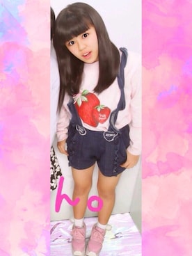 「アイテム（スウェット）」を使った、ひなのさん（レディース・148cm・10代）の春コーディネート