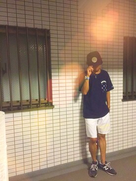 小林剛さん（メンズ・168cm）の夏コーディネート