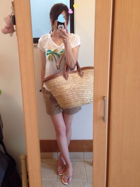 「Lyric（リリック）のアイテム」を使った、sea0818さん（レディース・168cm）の夏コーディネート