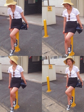 kanafujikawaさん（レディース・165cm）の夏コーディネート