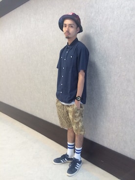 鈴木 義人さん(メンズ・174cm)の夏コーディネート