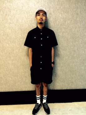 鈴木　義人さん（メンズ・174cm）の夏コーディネート