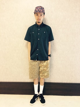 鈴木　義人さん（メンズ・174cm）の夏コーディネート