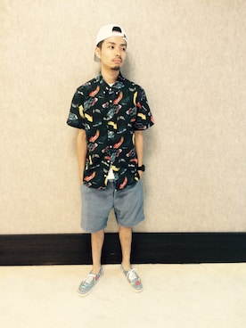 鈴木　義人さん（メンズ・174cm）の夏コーディネート