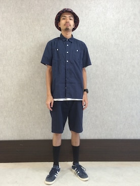 鈴木　義人さん（メンズ・174cm）の夏コーディネート