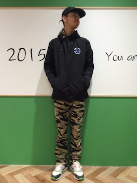 「アイテム（その他アウター）」を使った、鈴木　義人さん（メンズ・174cm・20代）の秋コーディネート