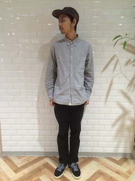 鈴木　義人さん（メンズ・174cm）の秋コーディネート